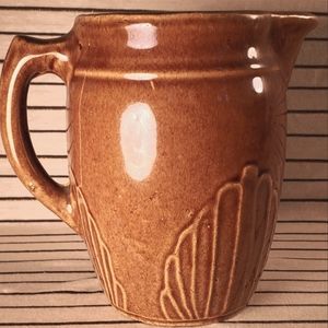 SALE❤️ Brown Monmouth Art Pitcher
